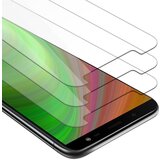 Cadorabo 3x Oklepna folija, združljiva z Samsung Galaxy J6 2018 - Zaščitna folija v visoka prosojnost - 3-pack Kaljeno zaščitno steklo za zaslone s trdoto 9H in združljivostjo s 3D dotikom, (20548523) | Shoptok.si