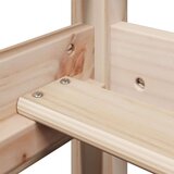 vidaXL Okvir kreveta s krovom 90 x 190 cm od masivne borovine | shoptok.hr