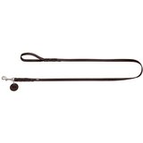 Hunter vodilica za pse solid education 11 mm/110 cm, koža tamnosmeđa | shoptok.hr