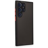  futrola pvc matte sa dugmicima za samsung S931 galaxy S25 crna sa crvenim Cene