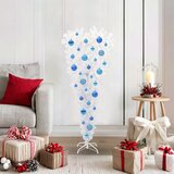  Umjetno božićno drvce s stalakom Bijelo 120 cm PVC i čelik | shoptok.hr