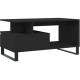 Stolić za kavu crni 90 x 49 x 45 cm od konstruiranog drva | shoptok.hr