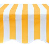 vidaXL platno za tendu narančasto-bijelo 350 x 250 cm | shoptok.hr