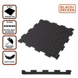 Black & Decker Black+Decker podne obloge crne 6kom 40x40x1 ( 38432 ) cene