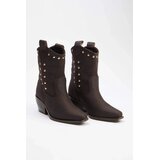 Trendyol Shoes Ženske čizme Takaw26Bo00073, Kafa Cene