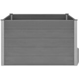  Posuda za Sadnju WPC 150x100x91 cm Siva | shoptok.hr