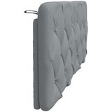 vidaXL Jastuk za uzglavlje svjetlosivi 120 cm od tkanine | shoptok.hr