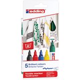  OZNAČEVALEC ZA TEKSTIL 2-3MM PK5 EDDING 4500 BLISTER Cijene