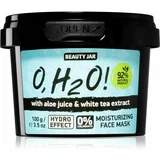 Beauty Jar O, H2O! vlažilna maska za obraz z aloe vero 120 g
