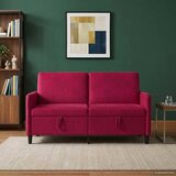 SOFA s pohranom Vinska crvena 152 x 78 x 87 cm Poliester | Shoptok.si