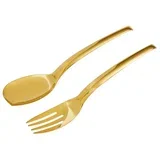 set za serviranje living, 30cm, zlatna boja