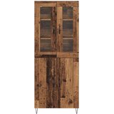  Highboard Staro drvo 69,5 x 34 x 180 cm Konstruirano drvo | shoptok.hr