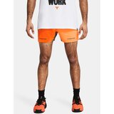 Under Armour Project Rock Ultimate 5in Training Printed Men's Orange Sports Shorts Cene