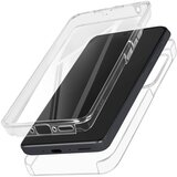 AVIZAR Ohišje za Samsung Galaxy A35 5G Zadnja toga sprednja mehka otipljiva, Prozorno, (5000016948) | Shoptok.si