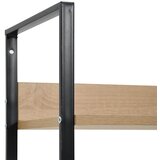 Police za knjige s 4 razine boja hrasta 60x27,6x124,5 cm drvene | shoptok.hr