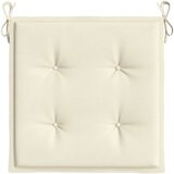  Jastuci za vrtne stolice 6 kom krem 50x50x2 cm tkanina Oxford | shoptok.hr