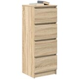 vidaXL Komoda sonoma hrast 37,5x35x99 cm izrađeno drvo | shoptok.hr