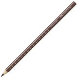 Faber-Castell Faber-Castell: Grip ',01 barvni svinčnik temno rjavi | Shoptok.si