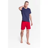 Henderson Pyjamas Life 38866-59X Navy-Red Navy-Red