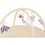 Edukativna podloga za igru za bebe s lukovima, igračkama i kontrastnom knjigom, 80 cm | shoptok.hr