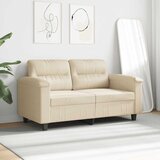  Dvosjed od tkanine krem 140 cm mikrovlakana | shoptok.hr