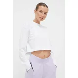 Calvin Klein Majica z dolgimi rokavi ženski, bela barva
