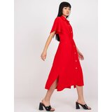 RUE PARIS Dress-CHA-SK-2904.89-Red | shoptok.hr