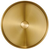 Sapho Okrogel umivalnik iz nerjavečega jekla v zlati barvi ø 38 cm Aurum – | Shoptok.si