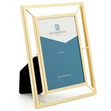Zilverstad Metalni stojeći/viseći okvir u zlatnoj boji 10x15 cm Prisma – Cijene