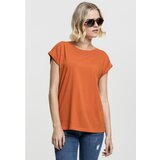 Urban Classics Ladies Extended Shoulder Tee rust orange | shoptok.hr