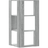  Kutni regal z knjige 3 razine artisian hrast 50x50x102cm drveni | shoptok.hr