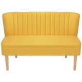 Maison Chic kavč - Sofa - Kanape iz blaga 117x55,5x77 cm rumen, (21726822) | Shoptok.si
