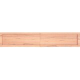  Zidna polica svjetlosmeđa 160x30x(2-4) cm obrađena hrastovina | Eponuda.com