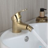 EYN Mat zlata kopalniška armatura za bide (brušeno zlato) | Pipa BBG0953 | Shoptok.si