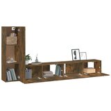  3-dijelni set TV ormarića boja dimljenog hrasta drveni | shoptok.hr