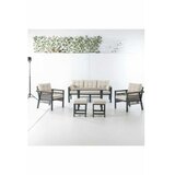 Hanah home baštenske garniture lilyum 3+1+1+2 cream | Eponuda.com