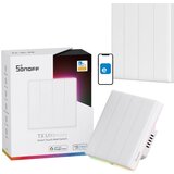  Pametno LED RGB WiFi stensko stikalo touch TX T5 eWeLink 4-kanalno | Shoptok.si