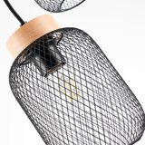  Brilagi - Visilica na sajli BASKLITE 3xE27/15W/230V drvo/crna | Eponuda.com