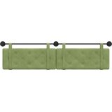  Držeće uzglavlje Zidne Svijetlo zelena 210 x 55 x 5 cm Baršun - Svijetlo zelena 200 cm bez LED | shoptok.hr
