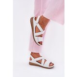 Maciejka Women's Leather Sandals With Velcro | shoptok.hr