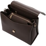 Valentino Torba za čez ramo 'ALEXIA' temno rjava / zlata | Shoptok.si