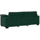 3-dijelni set sofa s jastucima tamnozeleni baršun | shoptok.hr