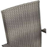  5-dijelni vrtni blagovaonski set sivi | shoptok.hr