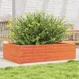 Maison Chic Vrtno cvetlično korito - Cvetlični Lonec voščeno rjavo 90x60x23cm trdna borovina, (21790035) | Shoptok.si