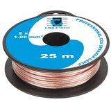 Cabletech CCA Kabl za zvučnike presek 1.0mm dužina 25m providni KAB0396 | Eponuda.com