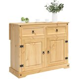  Kuhinjski kolica 2 pcs Medeni vosak 112 x 70 x 91,5 cm | shoptok.hr