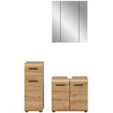 MID.YOU kopalnica ice, barva hrasta, 3-Delna | Shoptok.si
