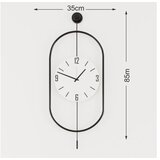 WALLXPERT dekorativni metalni zidni sat mclock 00114 | Eponuda.com