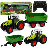  Remote Controlled RC Agricultural Tractor with Tipper Trailer and Lights 1:24 | Shoptok.si