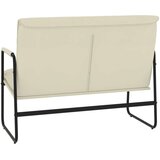vidaXL Klupa krem 100 x 64 x 80 cm od umjetne kože | shoptok.hr
